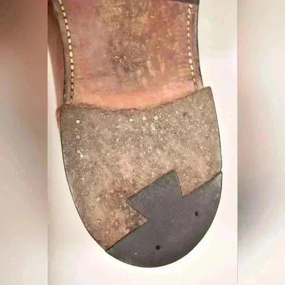 Stunning ALDEN Light Brown Leather  Tassel Kilted Brogue Wingtip Shoes 11D USA - Picture 5 of 11